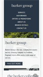 Mobile Screenshot of barkergroup.info
